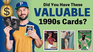 The 25 Most Valuable Baseball Cards from the 1990s [upl. by Yendis]