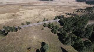 Flight at Valles Caldera at Sante Fe New Mexico Shot with DJI Avata 2 [upl. by Illoh]