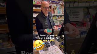 Pagamento effettuato con il telefono 📞 😳🤦🏻😂😂😂😂 ciccio giuseppedessena dessenagiuseppe [upl. by Atihcnoc]