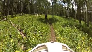 Wilson Mesa Trail single track [upl. by Ataner]