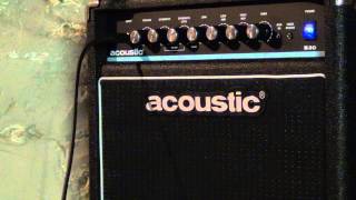 Acoustic B30 Bass Amp Unboxing  Review [upl. by Simeon409]