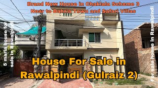 House For Sale in Rawalpindi Gulraiz 2 Near to Chaklala Scheme 3 and Bahria Town Safari Villas [upl. by Spindell585]