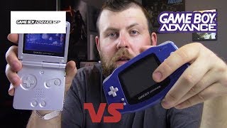 Gameboy Advance Vs Gameboy Advance Sp [upl. by Ayatnohs]