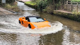 Rufford Ford  Vehicles vs Flooded Ford compilation  51 [upl. by Konrad]