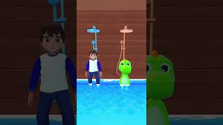 Shower time 🚿 sakuraschoolsimulator animation loop loopvideos shorts trending short shots [upl. by Nytram]