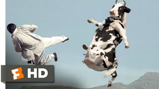 Kung Pow Enter the Fist 45 Movie CLIP  Cow Fight 2002 HD [upl. by Ennovahc]