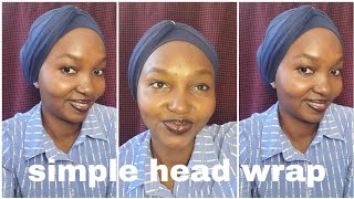 funga kilemba bila ya Pini simple headwrapturban for you😘😘jinsi ya kufunga kitambaa [upl. by Eb784]