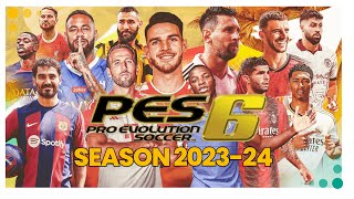 PES 6  Gudpley Patch Season 2024 v2 PC FREE DOWNLOAS [upl. by Anilrahc925]