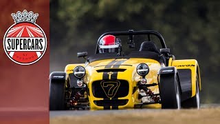 Insanely fast Caterham Seven 620R FOS hillclimb [upl. by Saqaw]