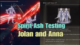 Elden Ring DLC Spirit Ash Testing Jolan and Anna 9 Vs Stonedigger Troll NG [upl. by Noiram]