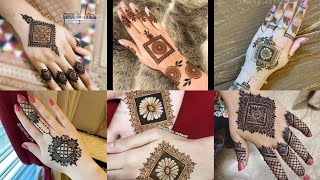 unique and stylish square mehndi design 2022  Mehndi designs [upl. by Crescentia]