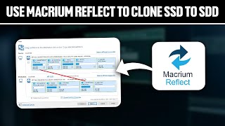 How To Use Macrium Reflect To Clone SSD To SDD 2024 Full Tutorial [upl. by Trocki]