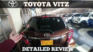 Toyota Vitz 2015  Detailed Review [upl. by Kcirevam]