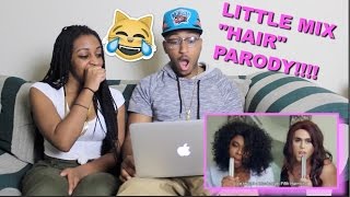 Couple Reacts  Little Mix quotHairquot Parody by Bart Baker Reaction [upl. by Jewel]