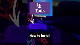 How to Install Tails OS on a USB cybersecurity linux tails privacy shorts tailsos liveusb [upl. by Sasnak]