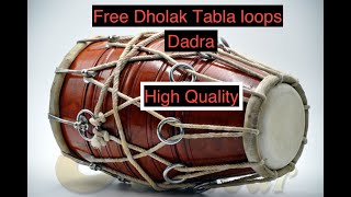 Latest Dholak Tabla Free Loop  No Copyright [upl. by Akinek]