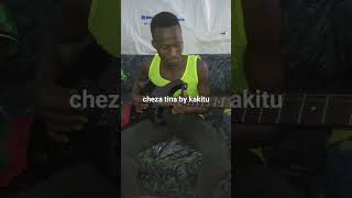 Wanzangi playing cheza Tina by katitu [upl. by Annayehc28]