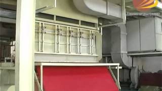 NON WOVEN FABRIC PRODUCTION LINE [upl. by Noslrac]