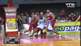 LUB Debut de Michael Sweetney en Atenas Trouville 7988 Atenas 14102013 [upl. by Nodlew]