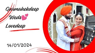 Gurmahekdeep Weds Lovedeep [upl. by Merrielle391]