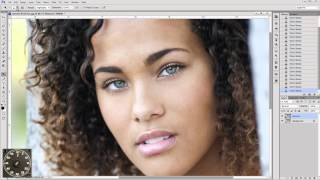 Enhance Catchlights  Photoshop in a Minute [upl. by Anyr]