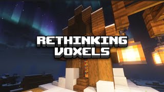 Rethinking Voxels  Ouick Comparison  Minecraft 1201  4K [upl. by Flossie]