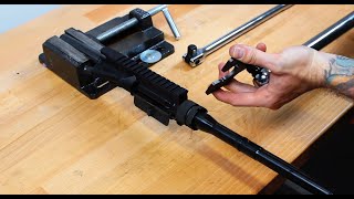 How to Install an AR15 Barrel and Handguard [upl. by Assiron]