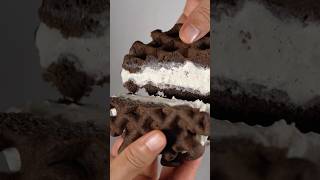 Oreo Waffle Icecream Sandwich 🍫🍪🍦🍞 [upl. by Denn]