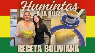 HUMINTAS A LA OLLA receta BOLIVIANA Platos típicos [upl. by Dorelle]