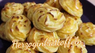 Herzoginkartoffeln selber machen Rezept und Anleitung [upl. by Aisya605]