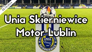 Unia Skierniewice  Motor Lublin 02102024 Puchar Polski [upl. by Gwenn769]