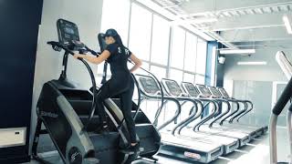 Ejercicio de cardio  Escaladora [upl. by Locin]