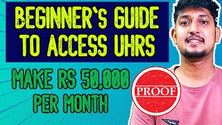 Beginners Guide To Create UHRS Account And Make Money  8 Vendors Shared  Jobs For Students [upl. by Cela510]