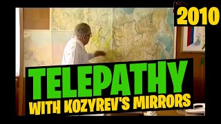 Study of telepathy using Kozyrev mirrors Russia 90s Academician Vlail Kaznacheev Телепатия [upl. by Atinit692]