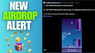 Airdrop Alert New Tap2Earn on Arbitrum CoNET Network Free Mining for daily earning The CoNETian [upl. by Boyd]