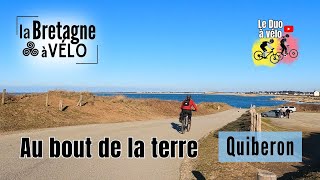 La BRETAGNE à VÉLO  QUIBERON une presquîle hors du commun [upl. by Davine343]