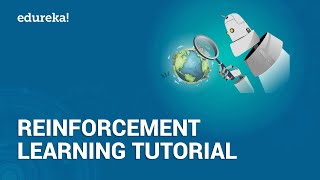 Reinforcement Learning Tutorial  Reinforcement Learning Example Using Python  Edureka [upl. by Pliam]