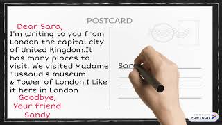 How to write a Postcard [upl. by Syhr]