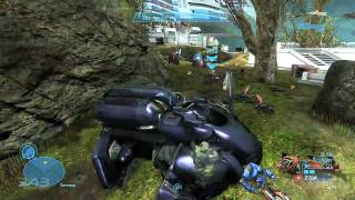 Halo Reach Firefight  Beachhead Gameplay [upl. by Iren]