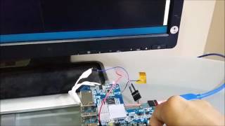 UART  Android TV box MXQ [upl. by Dnalon128]