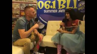 Melanie Martinez interview for 1061 BLI FM at BLI Summer Jam 2016 [upl. by Anhaj]