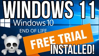 free Windows 11 LTSC evaluation installed first time My Reaction legacy PC evaluation unsupported [upl. by Yrad]