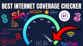 Find the FASTEST INTERNET In Your Area Best UK Broadband Coverage Checker 2023 [upl. by Aerol20]