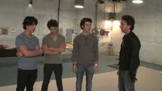 Jonas Brothers in Night at the Museum 2Behind the Scenes [upl. by Annice]