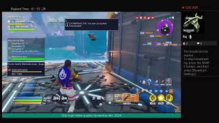 Grinding battle pass XP Day 2 Fortnite Save The World [upl. by Anaib925]