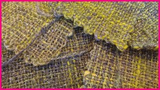 Weaving Wool Squares on a Pinloom with Handspun Yarn [upl. by Eiger]