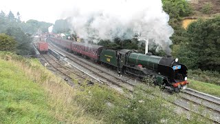 2022 North Yorkshire Moors Railway steam gala [upl. by Eanaj777]