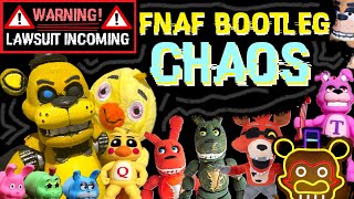 The Absolute CHAOS of NEW FNAF BOOTLEGS  Illegal Five Nights at Freddys Merch [upl. by Reaht698]