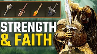 STRENGTH FAITH BUILDS HAVE ACCESS TO INSANE ASHES OF WAR  Elden Ring PvP [upl. by Huberman30]