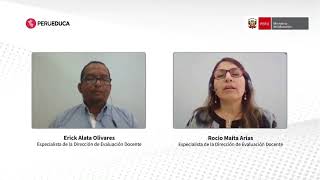 MINEDU ✅SIMULACION DE ENTREVISTA CRITERIO 1PARTE II [upl. by Philis]